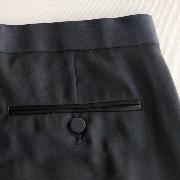 Marlo Tuxedo Wool Pant in Eclipse Navy Blue - Picture 11 of 11